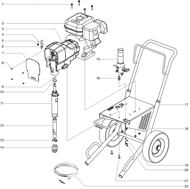 GPX 1250 Main Assembly